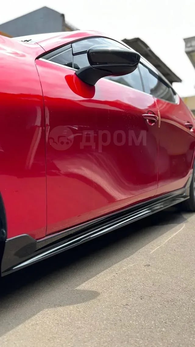 Тюнинг пороги на Mazda 3 BP